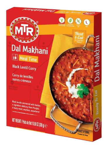 MTR Ready-to-Eat Dal Makhani (Medium Hot) - 10.56oz